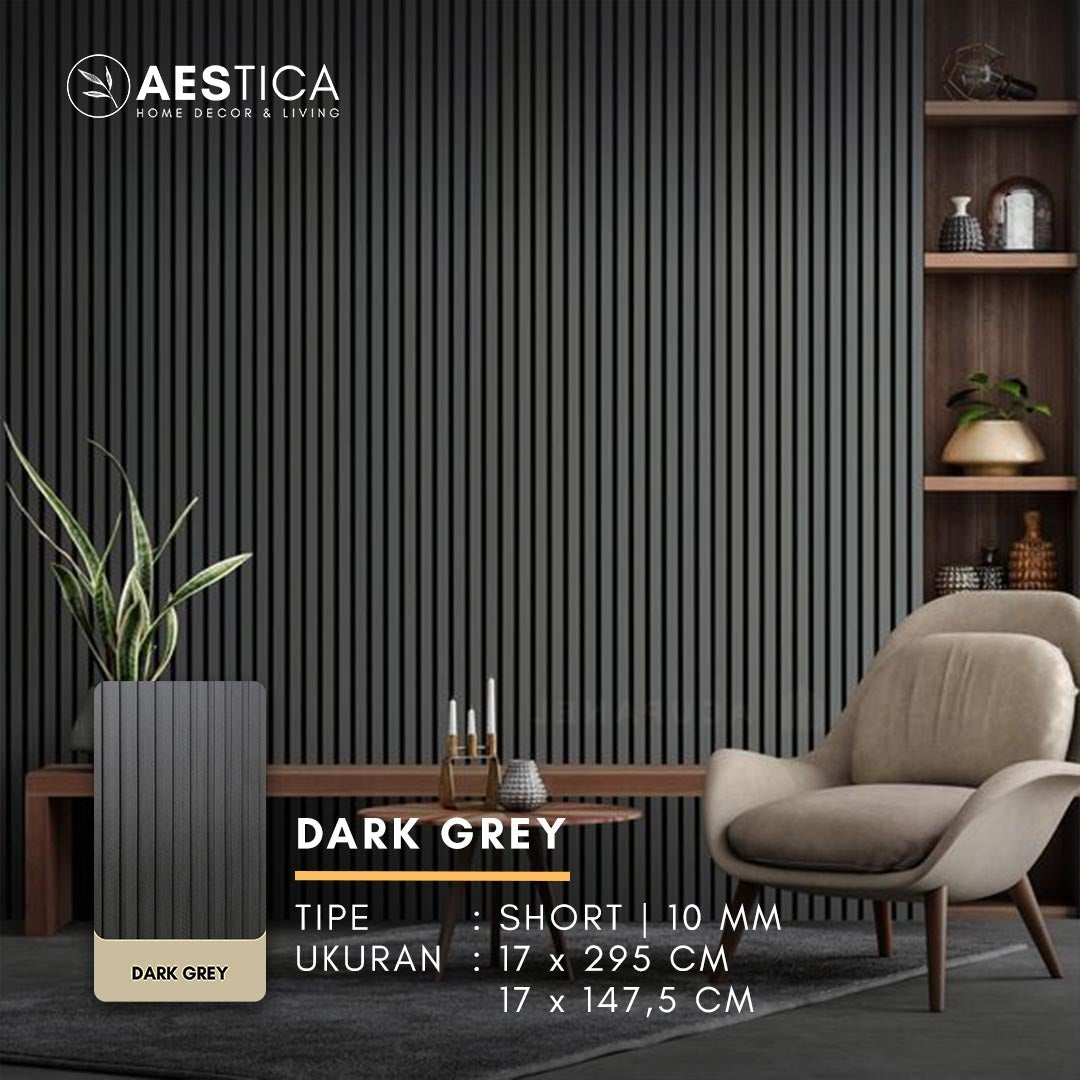 WPC Wood Wall Panel 24MM Fluted 1.5M & 3M Dekor Dinding Kayu | AESTICA