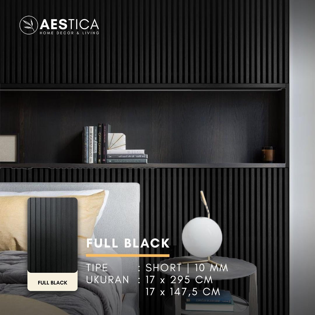 WPC Wood Wall Panel 1.5M Dekorasi Dinding Kisi Kisi Kayu | AESTICA