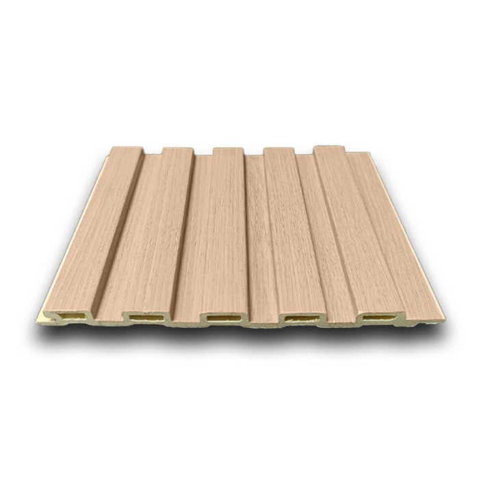 WPC Wood Wall Panel 24MM Fluted 1.5M & 3M Dekor Dinding Kayu | AESTICA