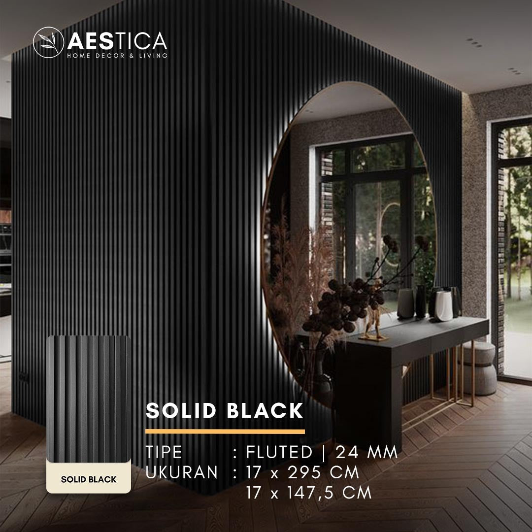 WPC Wood Wall Panel 1.5M Dekorasi Dinding Kisi Kisi Kayu | AESTICA
