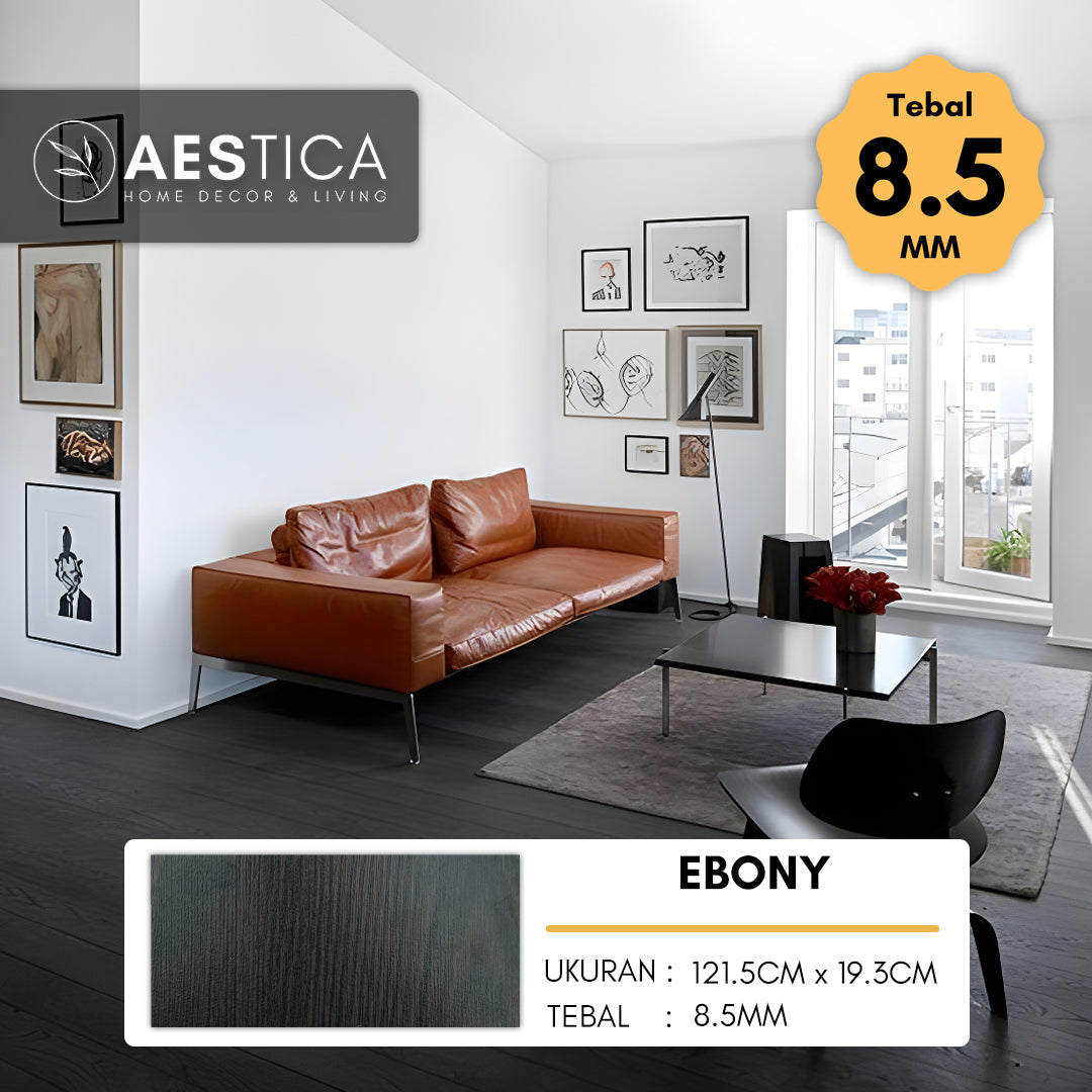 Lantai Parket Kayu Laminate Flooring HDF Premium PER BOX | AESTICA
