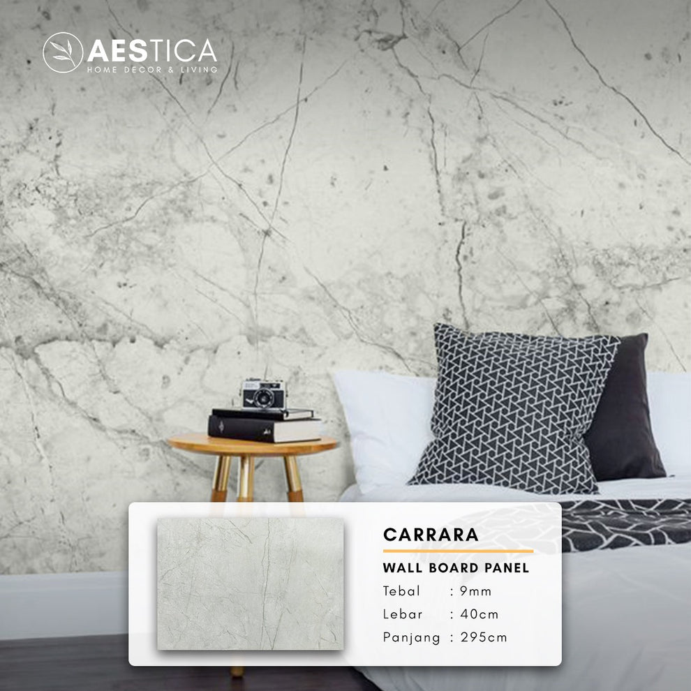 PVC Wall Board Papan Panel Dinding Kayu Marmer Granite 3M | AESTICA ...