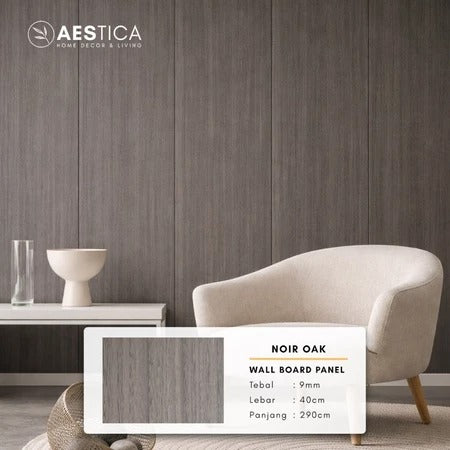 WPC Wall Board Papan Panel Dinding Kayu Marmer Granite 3M | AESTICA