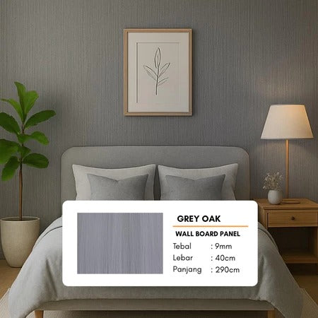 WPC Wall Board Papan Panel Dinding Kayu Marmer Granite 3M | AESTICA