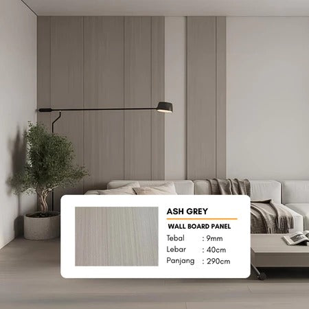 WPC Wall Board Papan Panel Dinding Kayu Marmer Granite 3M | AESTICA