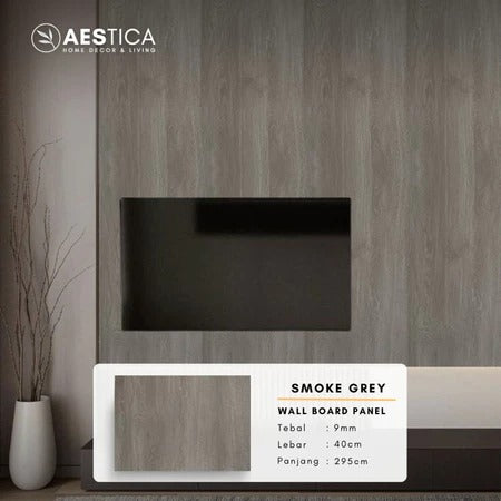 WPC Wall Board Papan Panel Dinding Kayu Marmer Granite 3M | AESTICA