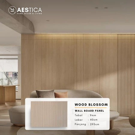 WPC Wall Board Papan Panel Dinding Kayu Marmer Granite 3M | AESTICA